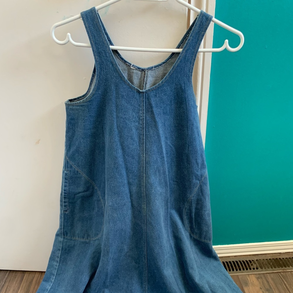 Long Dress jeans with pockets